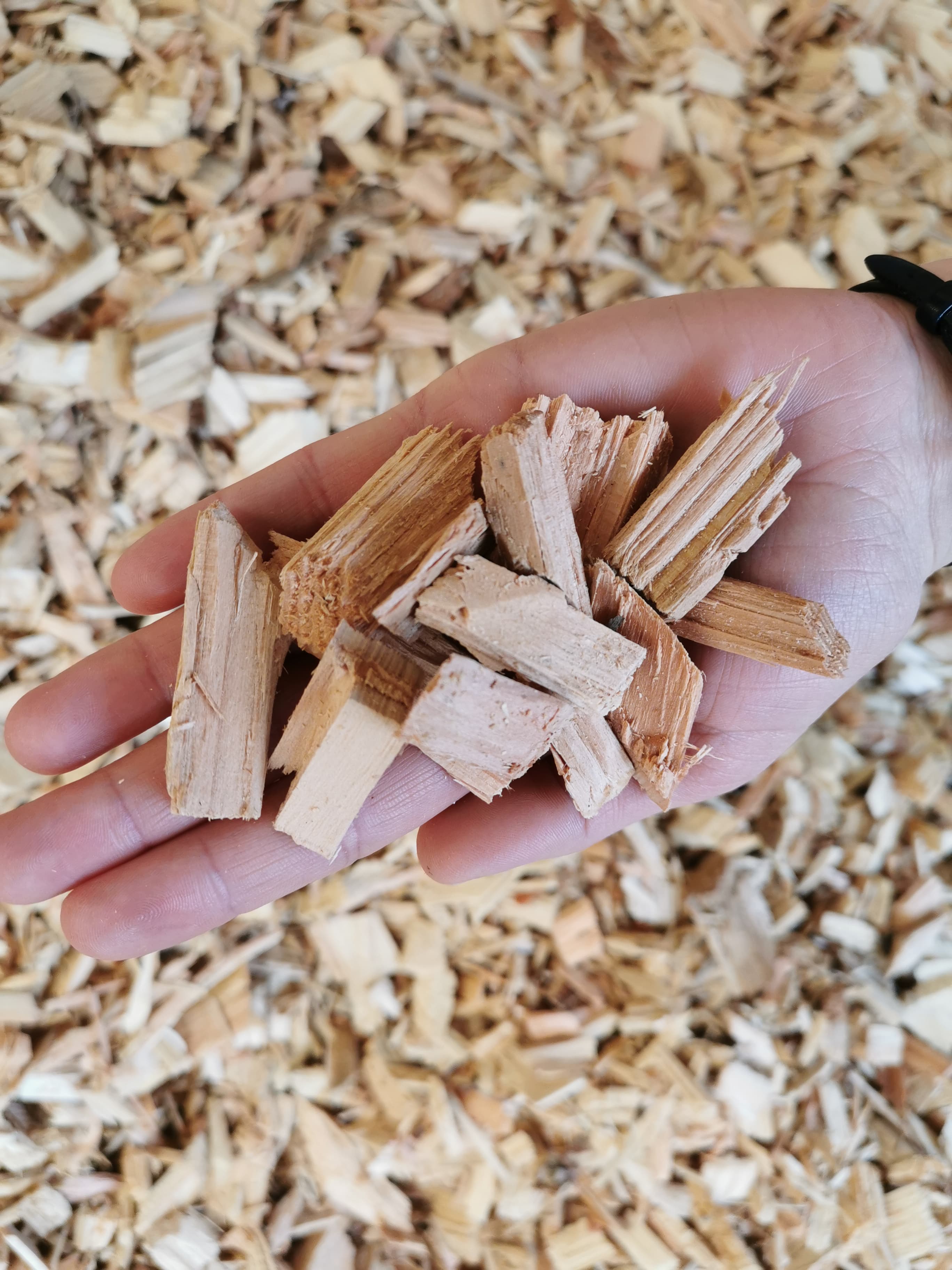 Vente de copeaux de bois pour particuliers