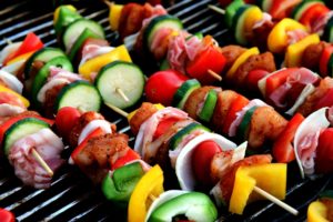 Photo cuisson barbecue à granulés